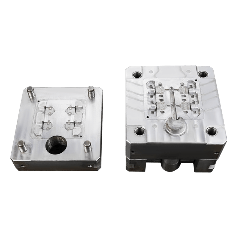 Aluminum-zinc die-casting mold for lighting fixtures